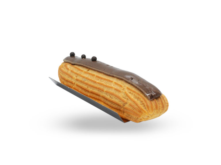 L'éclair au chocolat de la pâtisserie J2B à Guewenheim près de Mulhouse